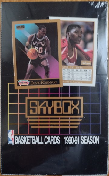 1990-91 Skybox NBA Unopened Box
