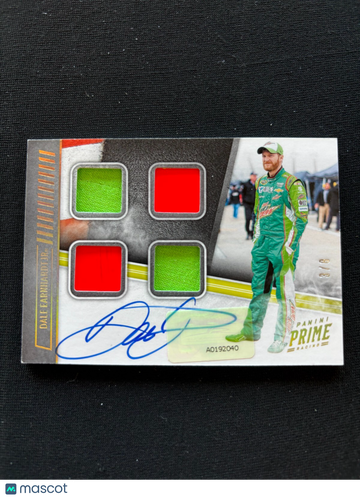 2019 Panini Prime Dale Earnhardt Jr. Patch
