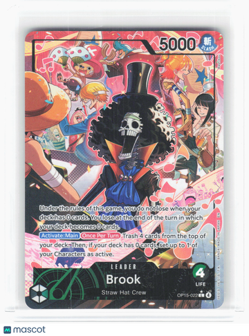 Adventure on Kami's Island Brook Foil Leader (Alt Art) #OP15-022