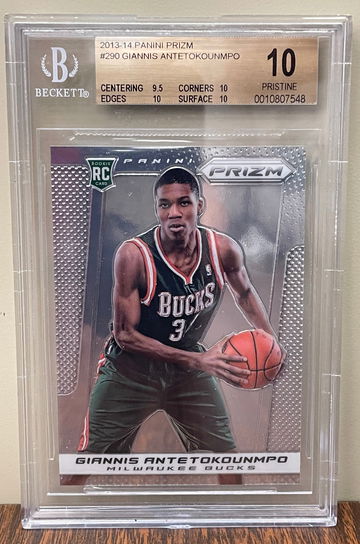 GIANNIS ANTETOKOUNMPO 2013-14 Panini Prizm BGS 10