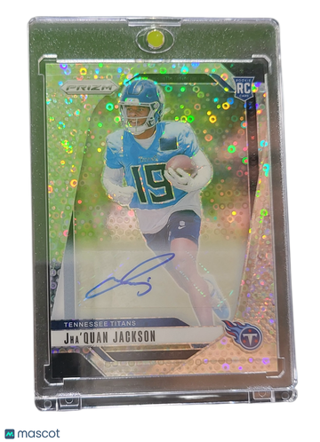 2024 Panini Prizm Jha'Quan Jackson #352 Green Pulsar RC