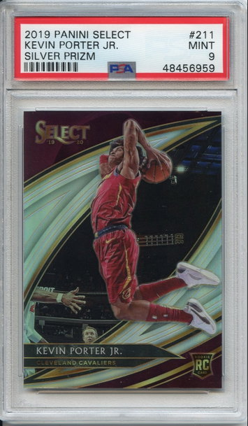 Kevin Porter Jr. Select Courtside Silver Prizm PSA 9