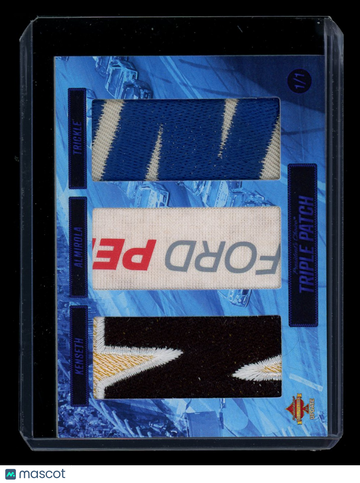 2023 President Choice Matt Kenseth Aric Almirola Trevor Bayne /1 Triple Patch