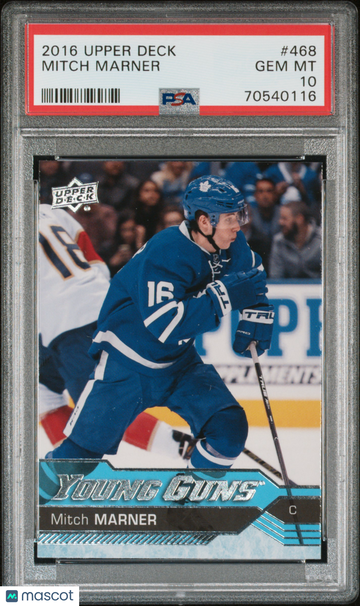2016 Upper Deck Mitch Marner #468 PSA 10