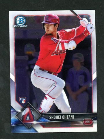Bowman Chrome 1 Shohei Ohtani Rookie VG Angels