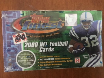 2000 Topps Finest hobby football