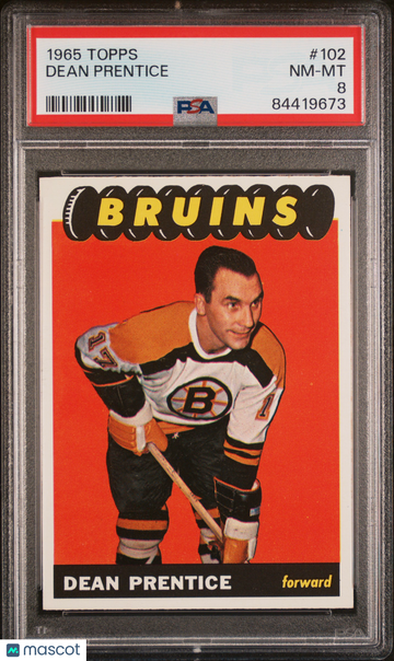 1965 Topps Dean Prentice #102 PSA 8