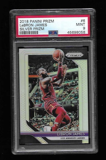 2018 PRIZM LEBRON JAMES SILVER