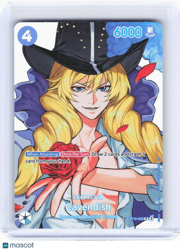 2026 One Piece—Cavendish #OP10-045 The Time of Battle—Rare Foil (SP)