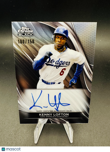 2024 Topps Chrome Black Kenny Lofton #CBA-KL Refractor /150