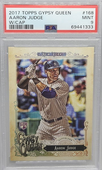 2017 Topps Gypsy Queen #168 Aaron Judge RC PSA 9