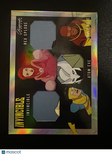 2025 Super Products Keepsake Edition Invincible Atom Eve Rex Splode Invincible Triple Relic #526