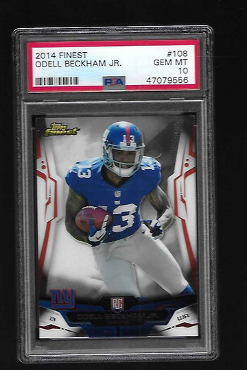 2014 Finest Odell Beckham Jr PSA 10