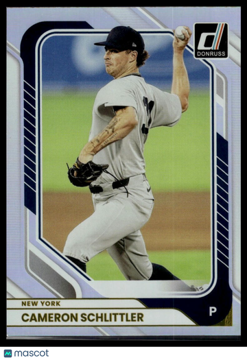 2026 Donruss Cameron Schlittler #97 Holo RC