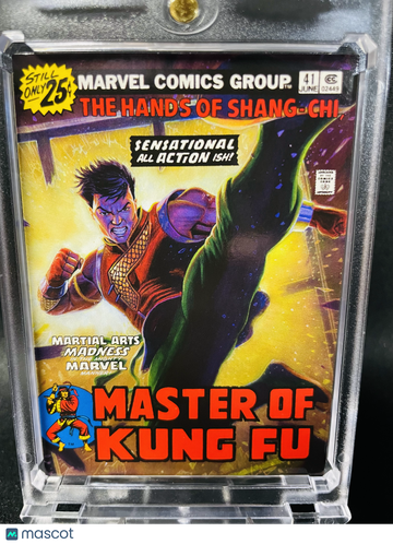 2024 SkyBox Marvel Masterpieces Shang-Chi Variant Cover 0950/1499 #26