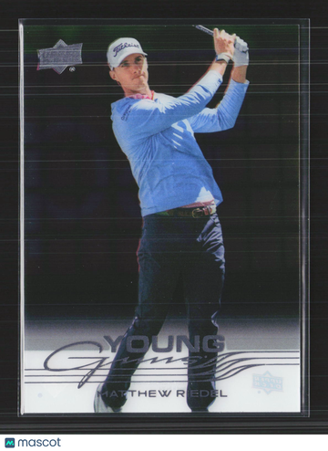 2026 Upper Deck Golf Young Guns Matthew Riedel #116