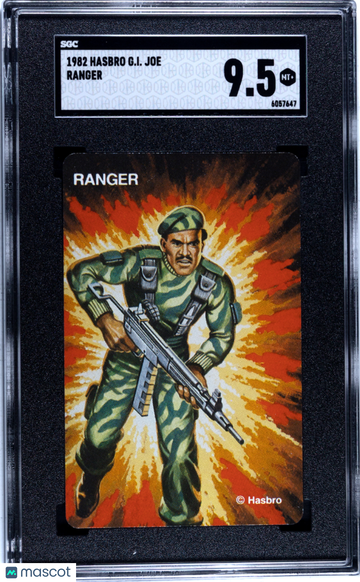 1982 Hasbro G.I. Joe Ranger SGC 9.5