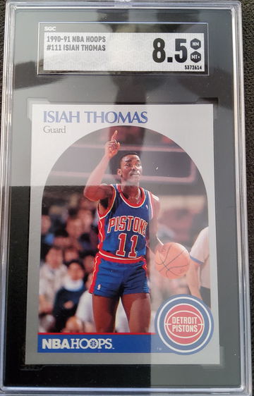 1990-91 NBA Hoops Isiah Thomas #111