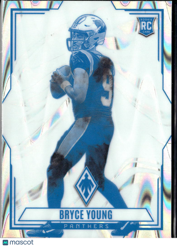 Bryce Young 2023 Panini Phoenix Contours RC Carolina Panthers