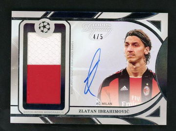 2024 Topps Dynasty APL-Z1I Zlatan Ibrahimovic /5 VG AC Milan Auto