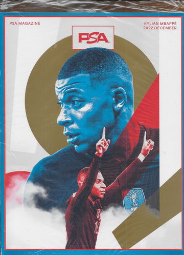 PSA Graded Card Monthly Price Guide Magazine December 2022 Kylian Mbappe Team France World Cup