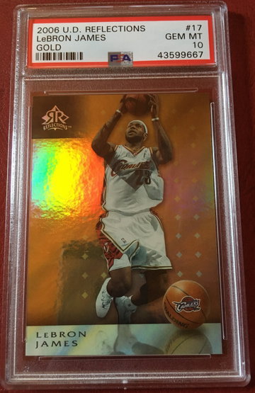Lebron James Reflections Gold 
