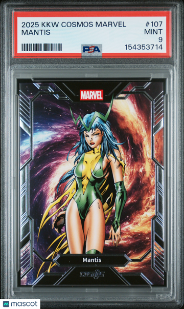 2025 Kakawow Cosmos Marvel Mantis #107 PSA 9