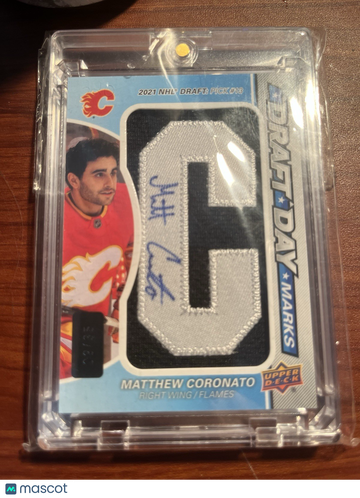 2022 23-24 SP Game Used Matthew Coronato Rookie