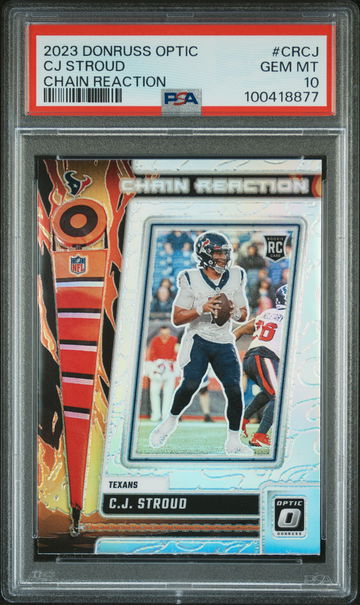 2023 Donruss Optic Chain Reaction CJ Stroud #CRCJ PSA 10