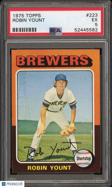 1975 Topps Robin Yount #223 PSA 5