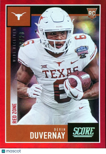 2020 Score Devin Duvernay #420 Rookie Score