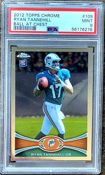 2012 RYAN TANNEHILL Topps Chrome PSA 9 Rookie Card RC #109