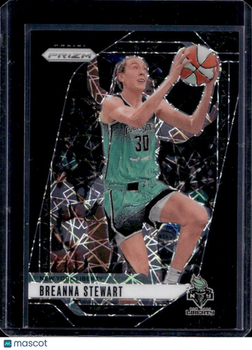2024 Panini Prizm WNBA Breanna Stewart #99 Black Velocity 22/39