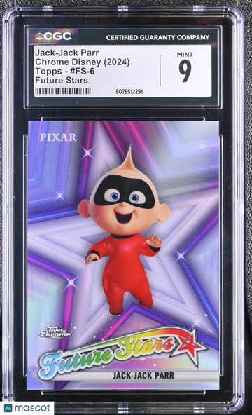 2024 Topps Disney Chrome Jack-Jack Parr Future Stars #FS-6 CGC 9