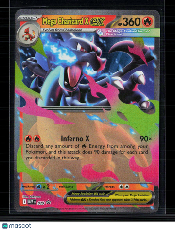 Pokemon 2026 Mega Evolution – Ascended Heroes Mega Charizard X EX SAR #029