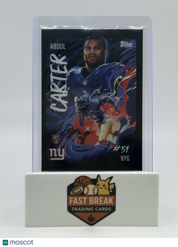 2025 Topps Chrome UV Ray Abdul Carter #UV-4 RC