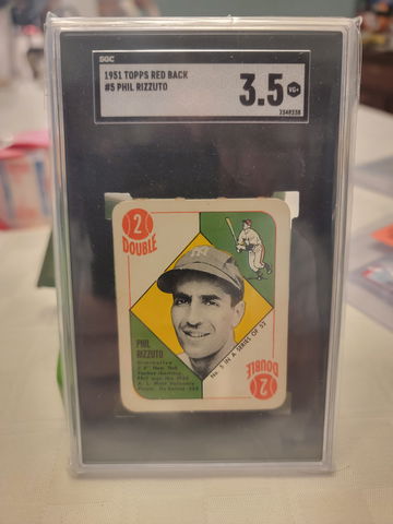 1951 Topps Phil Rizzuto SGC 3.5 