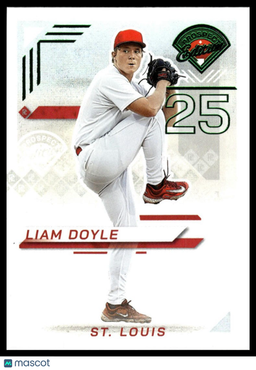 2025 Panini Prospect Edition Liam Doyle #161 Green