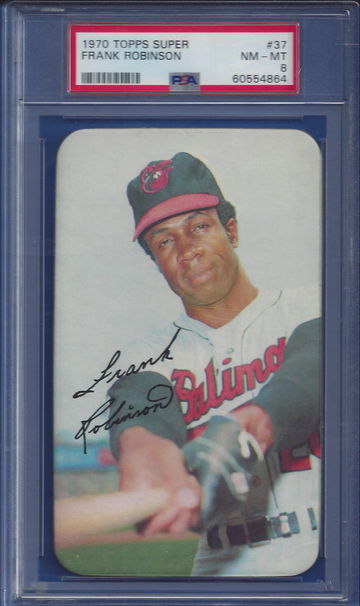 1970 Topps Super #37 Frank Robinson PSA 7 (BillsGridironGreats)