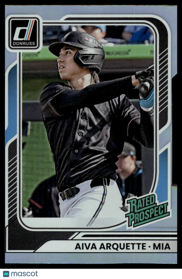 2026 Donruss Aiva Arquette #195 Silver Die Cut SN