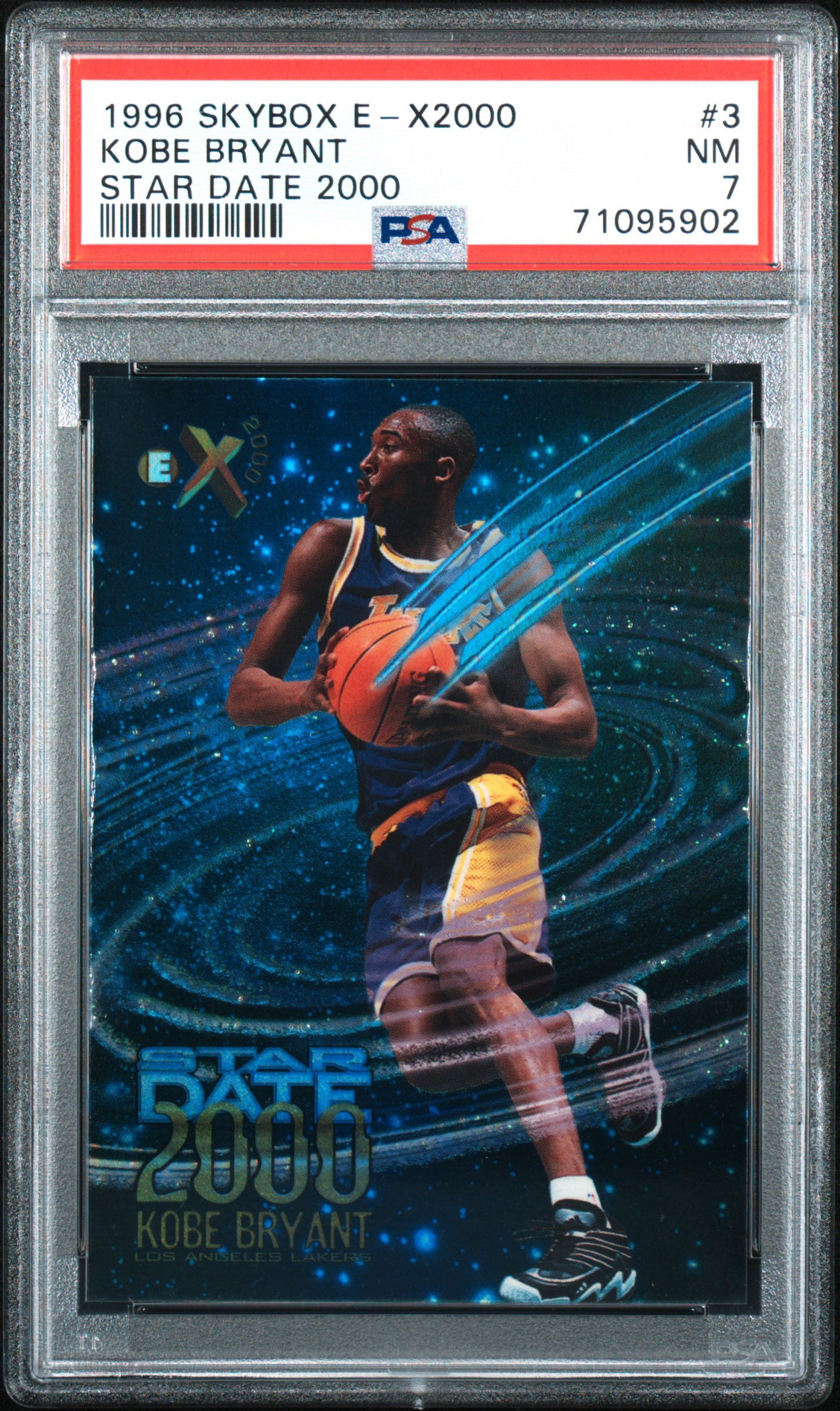 1996 Skybox E-X2000 Kobe Bryant Star Date 2000