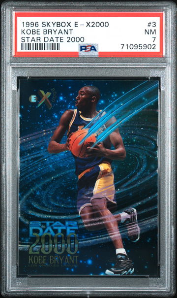 1996 Skybox E-X2000 Kobe Bryant Star Date 2000