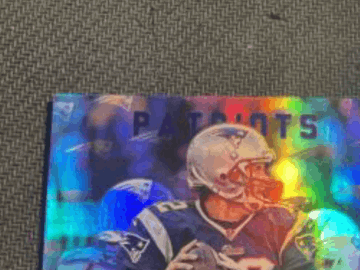 2015 Tom Brady New England Patriots Rookie Trading Card
