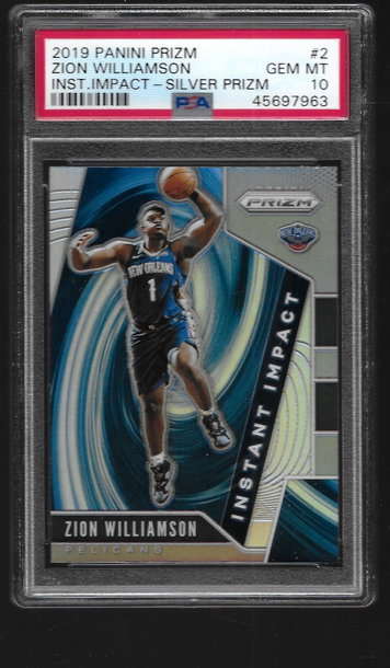 2019 Panini Prizm Zion Williamson