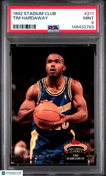 1992 Stadium Club Tim Hardaway #211 PSA 9