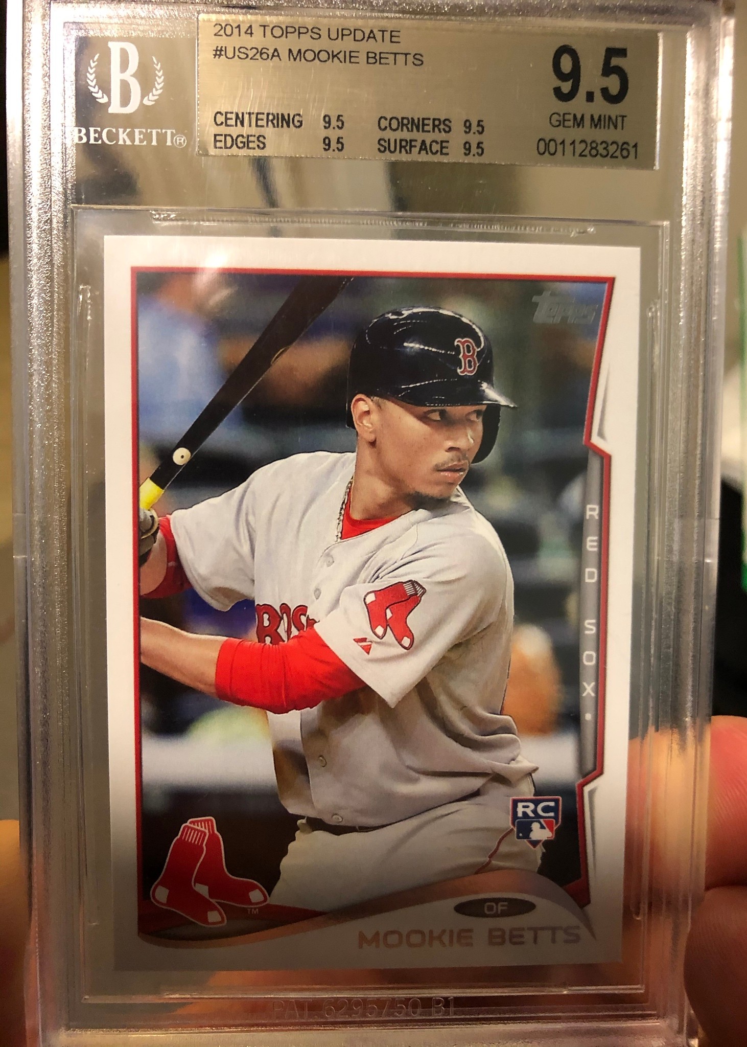 Mookie Betts 2014 Topps Update