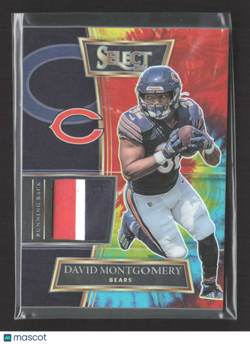 2022 Panini Select Prizm David Montgomery #SS-DMO Patch 22/25 Memorabilia