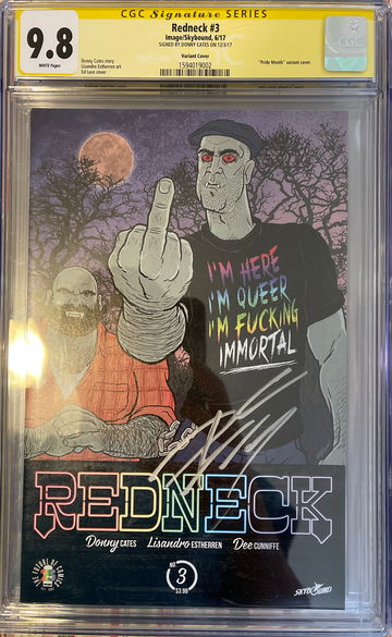 Redneck #3 Signed by Donny Cates CGC 9.8