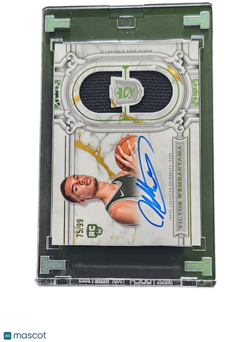 2024 Topps Royalty Collection Basketball Victor Wembanyama #RRS-VW /99 Player-Worn Memorabilia Regalia Relic Signatures