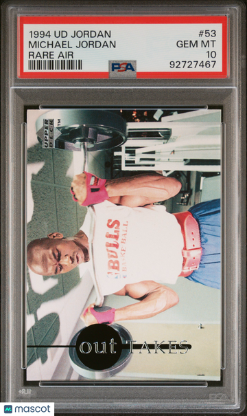 1994 Upper Deck MJ Rare Air Michael Jordan #53 PSA 10